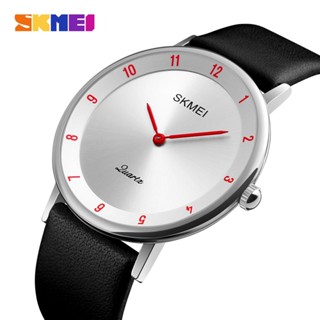 ĐỒNG HỒ NAM SIÊU MỎNG SKMEI 1263 DÂY DA CAO CẤP KIỂU DÁNG ĐƠN GIẢN CHỐNG NƯỚC 3 ATM - CHÍNH HÃNG [FULLBOX]