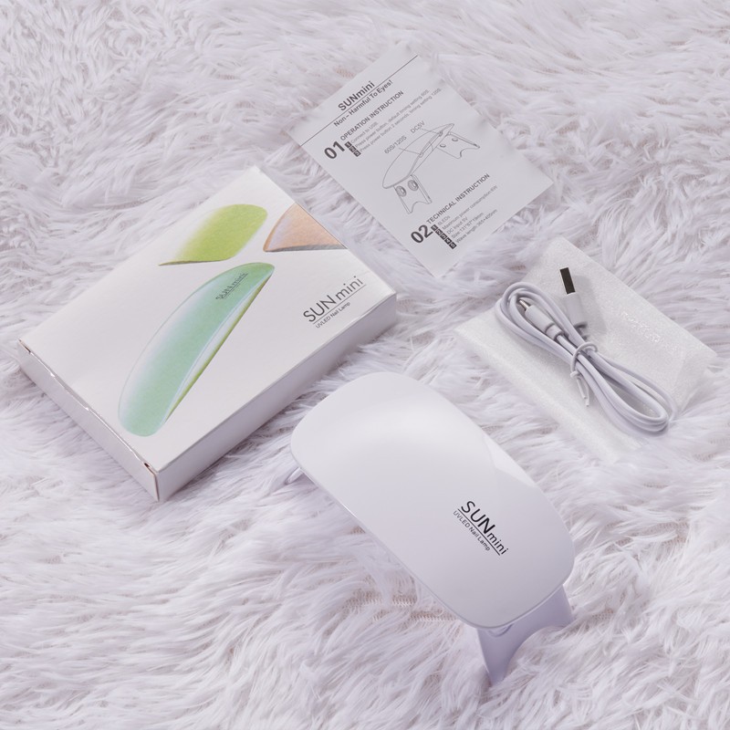 Đèn Sấy Keo UV, Làm Móng Mini Sạc USB Có Thể Gấp Gọn