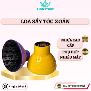Loa sấy tóc Xoăn phù hợp nhiều đầu máy sấy chất liệu nhựa cao cấp