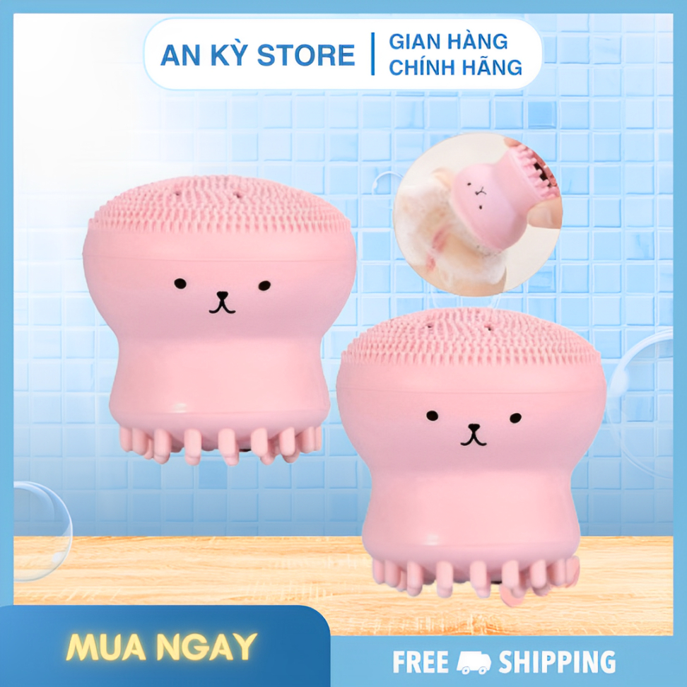 Mút Rửa Mặt/Massa Bạch Tuộc Hàn Quốc