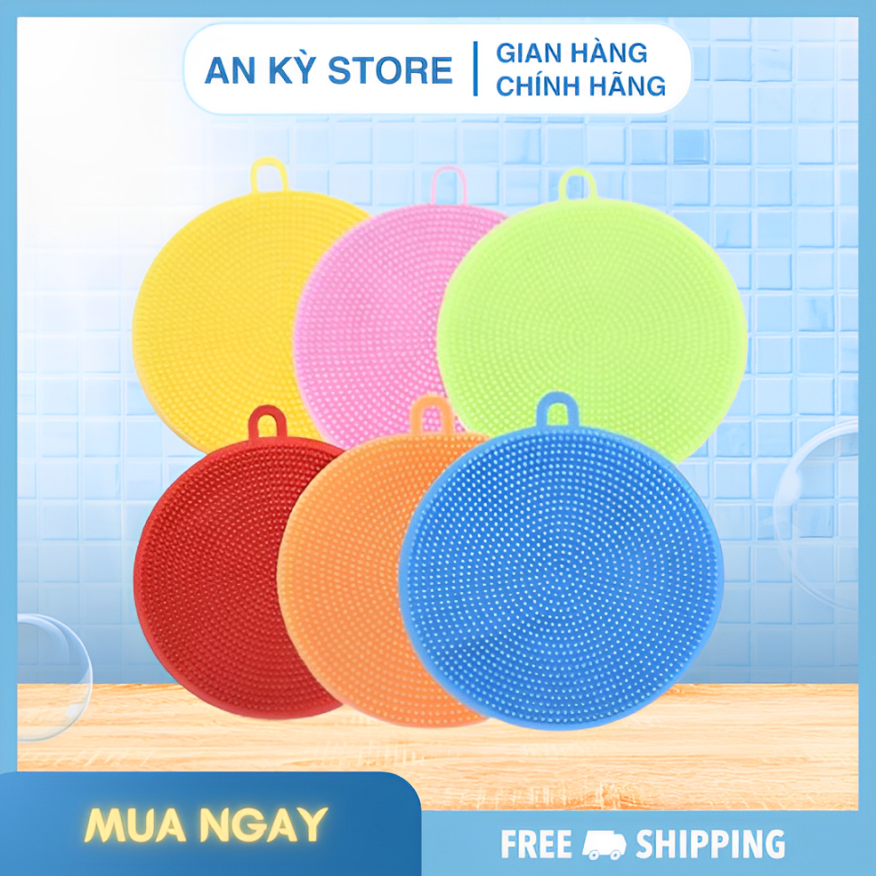 Miếng rửa bát Silicon đa năng