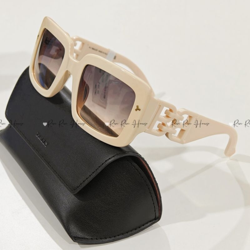 [Auth] Mắt Kính Bally 56MM gọng vuông
