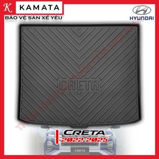  Thảm lót cốp xe ô tô Hyundai Creta 2022 - 2026 chất liệu TPV cao cấp mới nhất KAMATA 