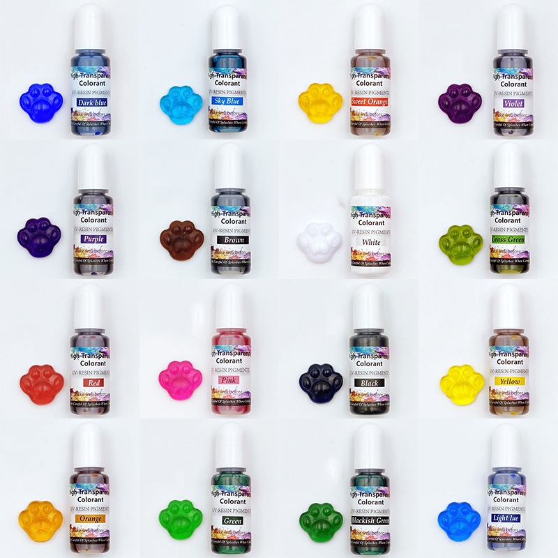Màu cô đặc pha Epoxy Resin