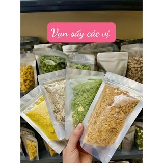   TRỢ GIÁ  Vụn thập cẩm thịt gà gan lòng đỏ trứng tôm vịt rau phô mai trộn với pate - hana pet 