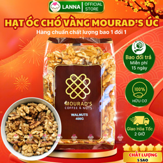 [CHUẨN LOẠI 1] Hạt Óc Chó Úc Mourad's Úc - Nhân Óc Chó Tách Sẵn Vỏ 400g Chuấn Chất Lượng Làm sữa Ăn Kiêng