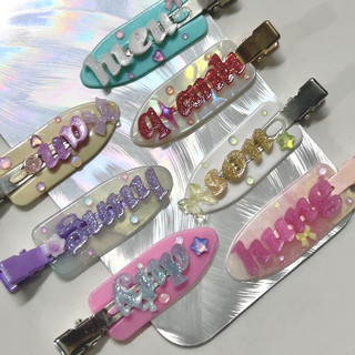   SAY HI COLLECTION   KẸP CHARM CHỮ ATSH   đọc kỹ mô tả   