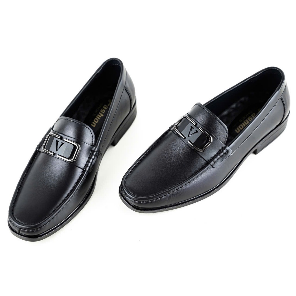 Giày Lười Nam, Giày Tây Nam Công Sở Hàng Hiệu Volo,G12 Giày Thiết Kế Chuẩn Form Bền và Êm, BH 12 Tháng