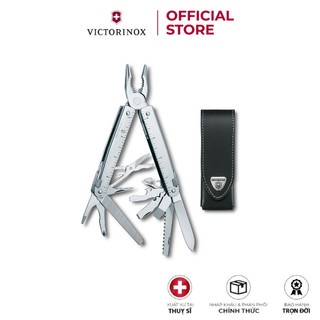 Bộ dụng cụ đa năng Victorinox Swiss Tool X Multi-Tool with Leather Pouch - 3.0327.L (115 mm)