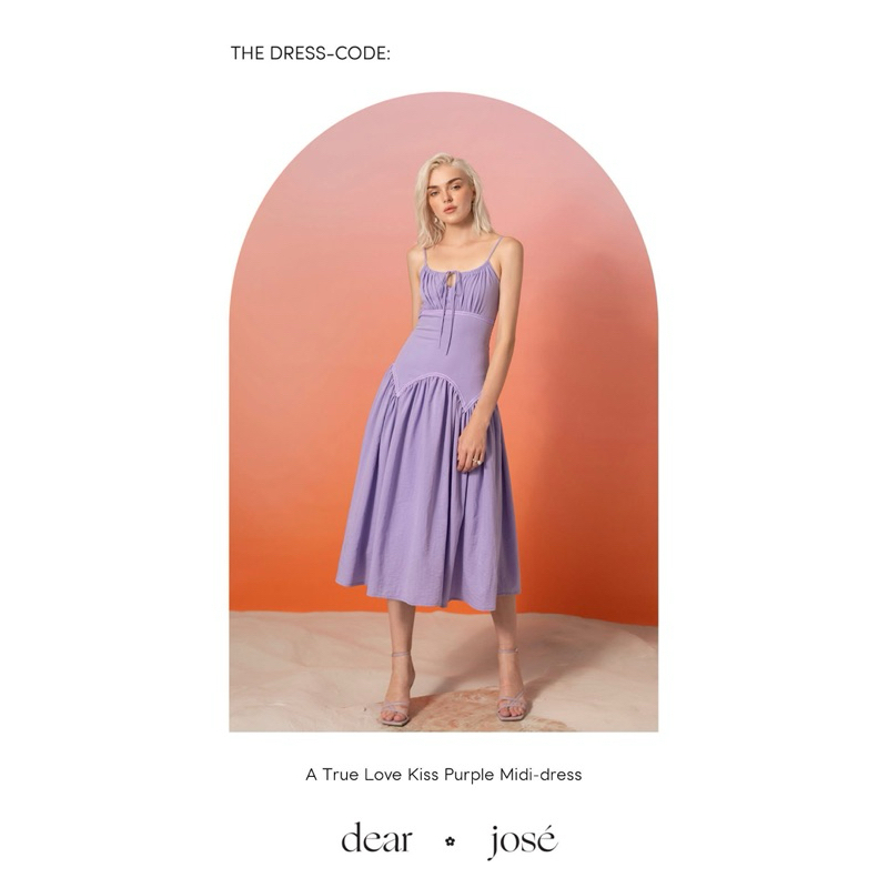 Đầm DEAR JOSE tím