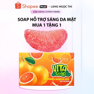 Soap hỗ trợ trắng da, mờ thâm, dưỡng trắng, dung tích 85gr, mua 1 tặng 1
