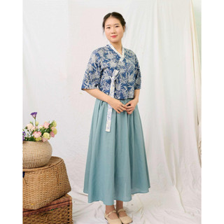 Hanbok Xanh Hồng Trắng Collection