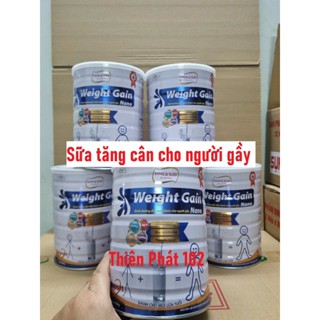 (Giá khuyến mãi) Sữa tăng cân Weight Gain Nano cho người gầy từ 1 tuổi trở lên [900gr/hộp, HSD 2027]