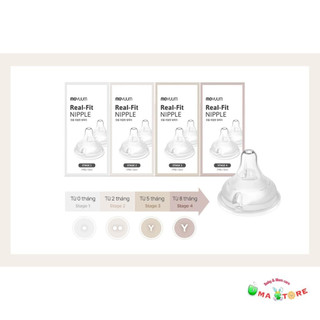 Bình sữa silicon Moyuum - 260ml - Kèm núm số 2