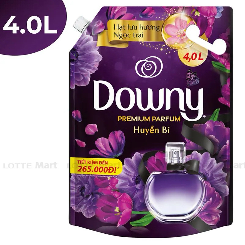 Nước xả Downy túi Huyền Bí 4L