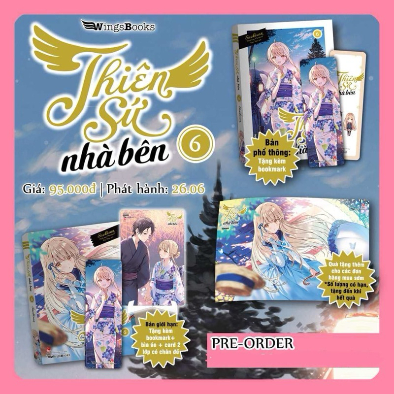 Sách | Thiên Sứ nhà bên - Tập 6 - BẢN GIỚI HẠN LIMITED  BẢN PHỔ THÔNG - Light Novel