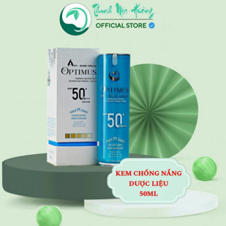 Kem Chống Nắng Thanh Mộc Hương Optimus Anti Shine 50ml Chính Hãng Dưỡng Da Nâng Tone SPF50+ PA++++