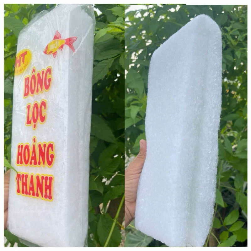 miếng bông lọc miếng 13x 65 lọc bể cá hồ cá thủy  sinh