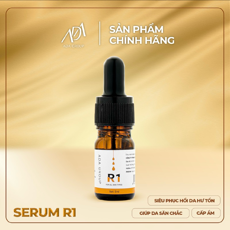 ADA GROUP_SERUM PHỤC HỒI, HỖ TRỢ LÀM DÀY DA R1 10ML