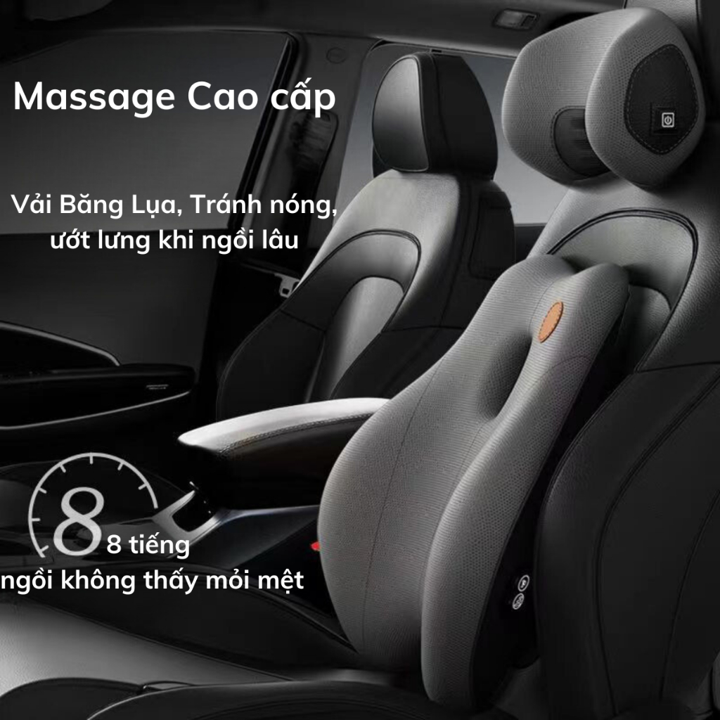 Bộ Gối Đệm Massage Ô Tô BoGi