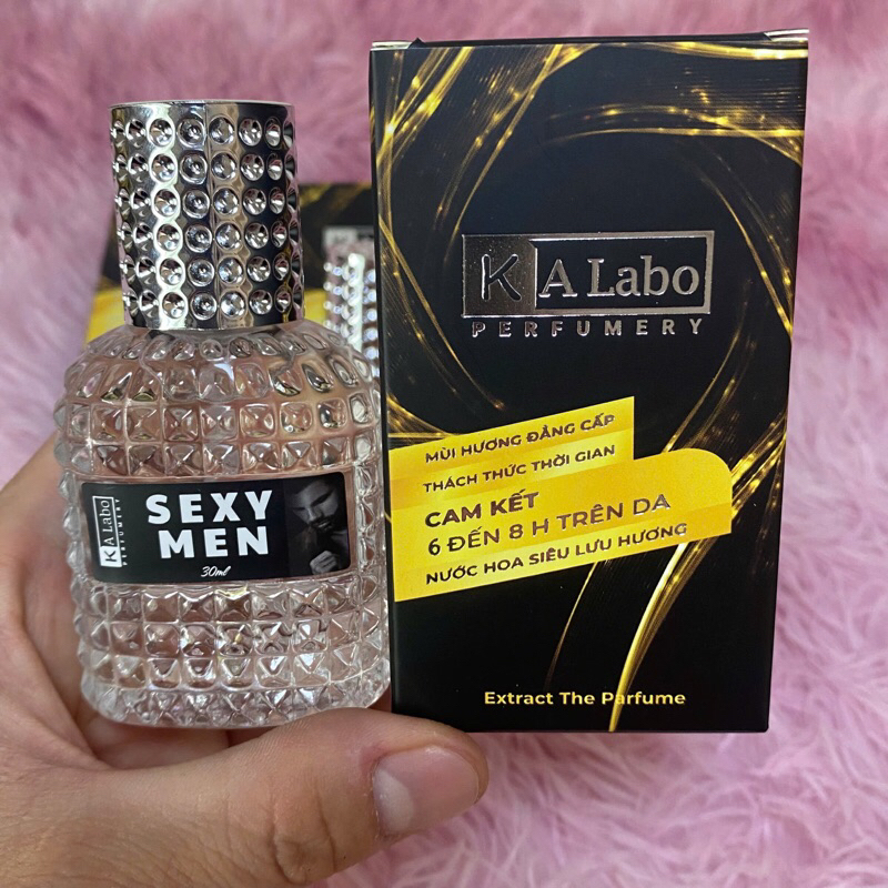 [Kalabo]Chai 30ml Nước Hoa Nam Sexy Men-Nam Tính Gợi Cảm Cuốn Hút mọi ánh nhìn