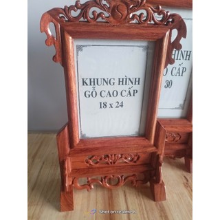 KHUNG ẢNH thờ gỗ hương 100% Cao cấp các kích cỡ( cỡ ảnh 18/24, 21/31, 25/35)
