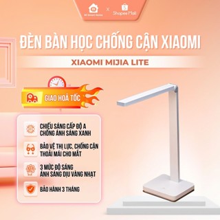  Đèn bàn học chống cận Xiaomi Mijia Lite ánh sáng vàng không ánh sáng xanh 3 cấp độ sáng Bảo hành 3 tháng 