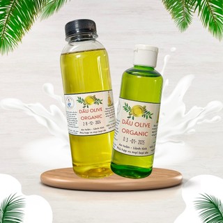  Dầu olive nguyên chất dùng dưỡng da chăm sóc tóc môi massage face body nấu ăn được 