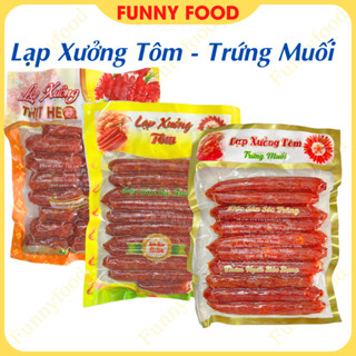  Lạp Xưởng Tôm Sóc Trăng - Lạp Xưởng Tôm Trứng Muối -  Đặc Sản Sóc Trăng  - FunnyFood 