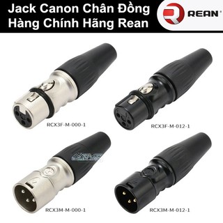  Jack Rean Chính Hãng Chân Đồng đơn giá 1 chiếc. RCX3M-M-000-1 RCX3F-M-000-1. J-CN 