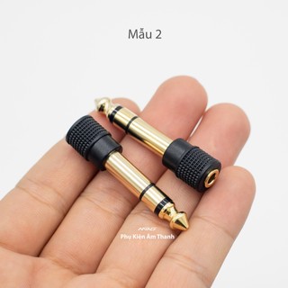 Jack 6ly (6.5) ra 3.5 (đầu 6 ly ra lổ cắm 3.5), giá 1 chiếc. JC