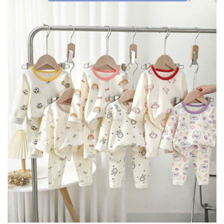 Bộ Quần Áo Thu Đông Cho Bé Trai, Bé Gái Chất Cotton Nỉ Mềm - Bộ Dài Tay Cho Bé 9-21kg