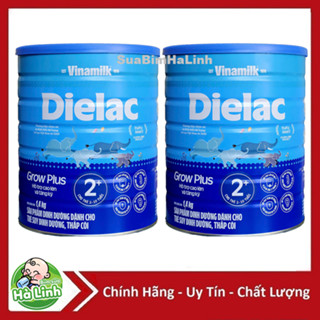 Combo 2 Lon Sữa Dielac Grow plus Sữa Non 1+ 2+ 1.4kg
