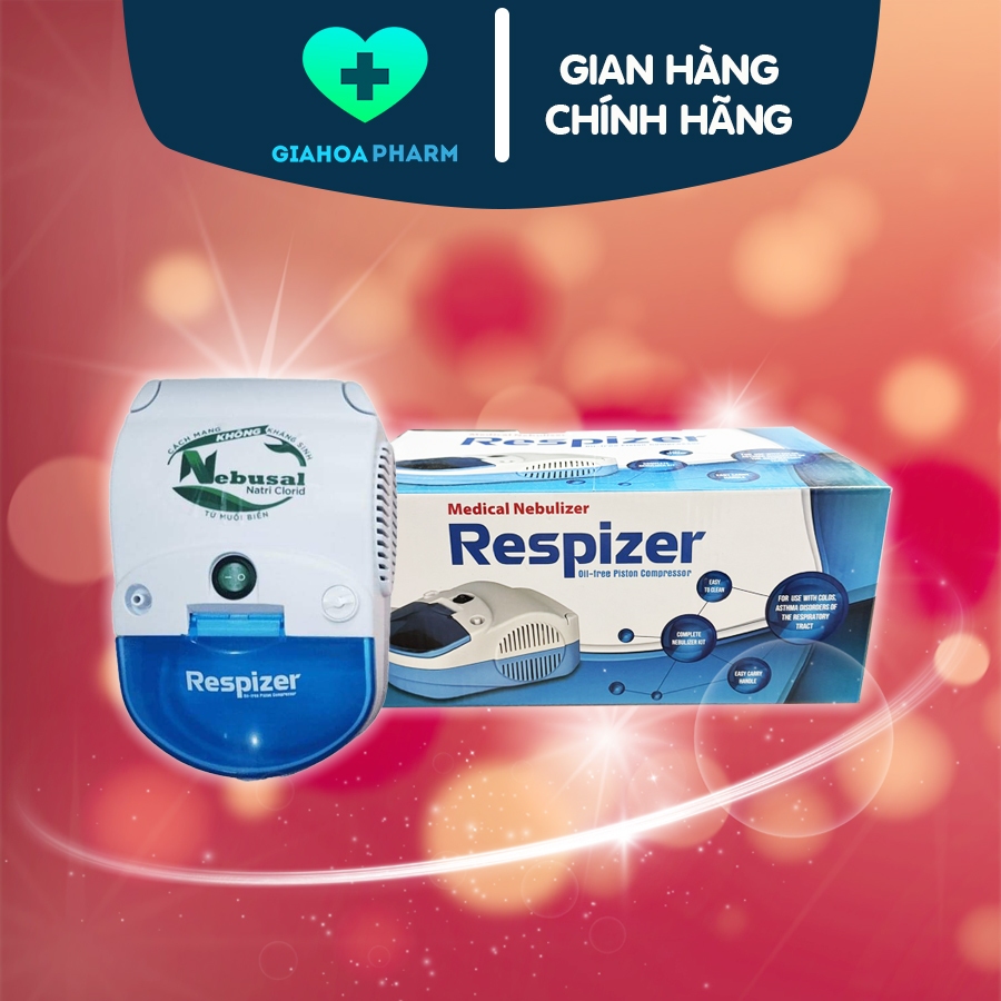 Máy xông khí dung Respizer - Xông mũi, họng