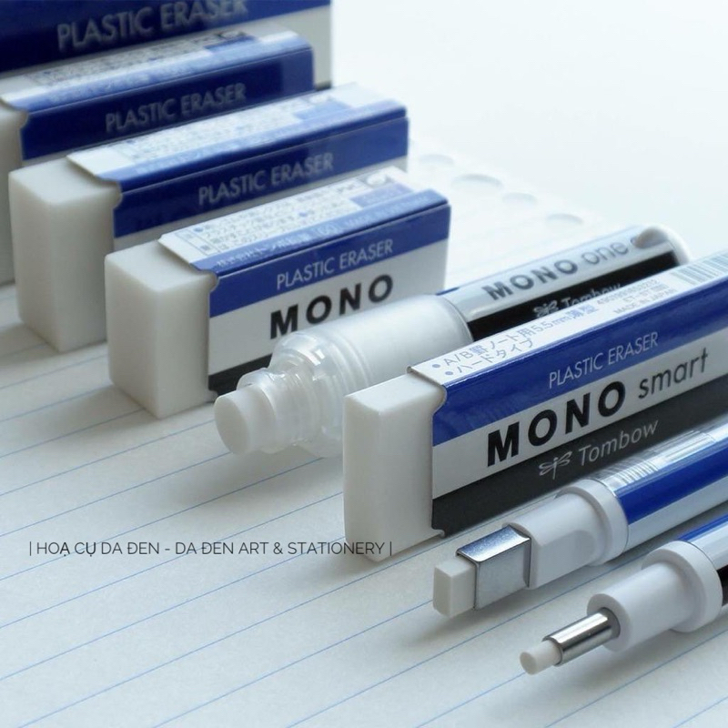 [DA ĐEN] Gôm Tombow Mono Đủ Các Loại Giá Hạt Dẻ