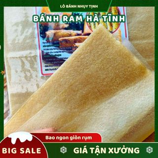 Vỏ ram Hà Tĩnh (Bánh ram Hà Tĩnh) Hút Chân Không LOẠI 1 Phơi sương HẢO HẠNG (Tệp 250gr-500gr)