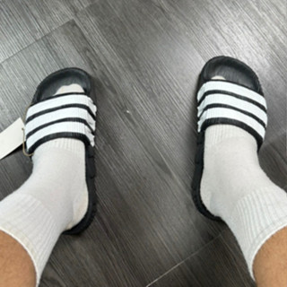 Dép Đúc Nam  Adilette22 3 Sọc Ngang 😍 Freeship + Fullbox ♥️ Dép 3 Sọc Nam Mới Nhất 2024