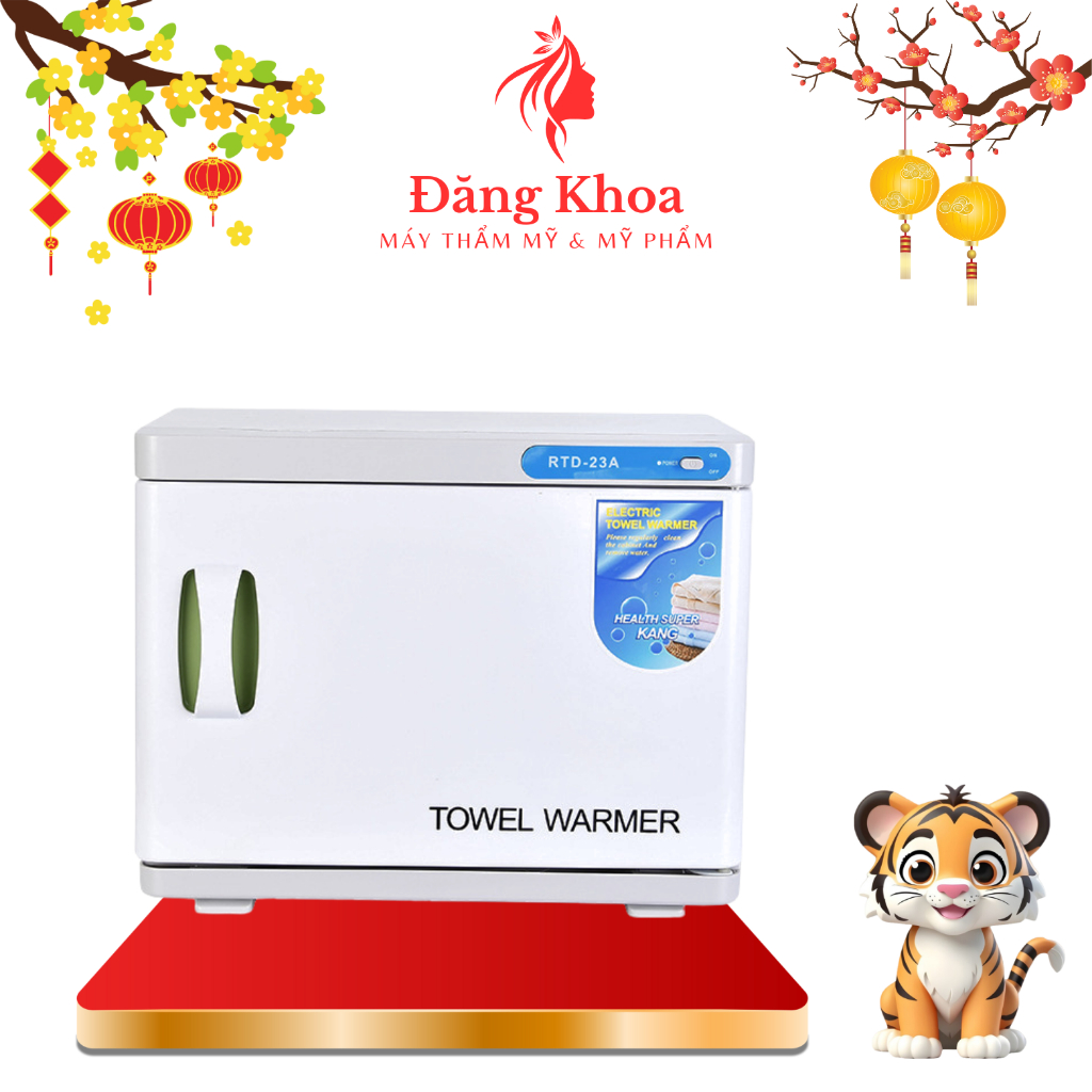 Tủ Hấp Khăn Spa, Máy Hấp Khăn, Hấp Đá | Tủ Hấp 1 Tầng, 2 Tầng Có Đèn UV Diệt Khuẩn.