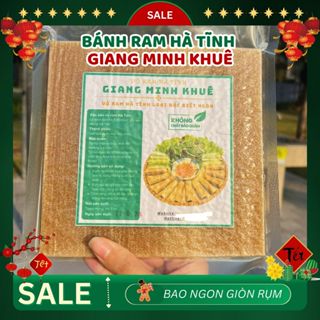 Ram cuốn Hà Tĩnh - Bánh chả ram Loại đặc biệt HẢO HẠNG phơi sương (Tệp 500g) Hút Chân Không
