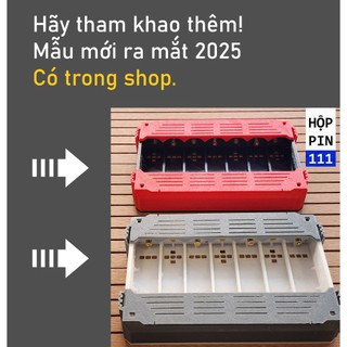 Khay pin x7 - 18650, 21700 (kết nối dòng cao, chống oxy hóa)