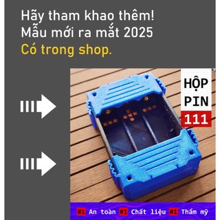 Khay pin x7 - 18650, 21700 (kết nối dòng cao, chống oxy hóa)