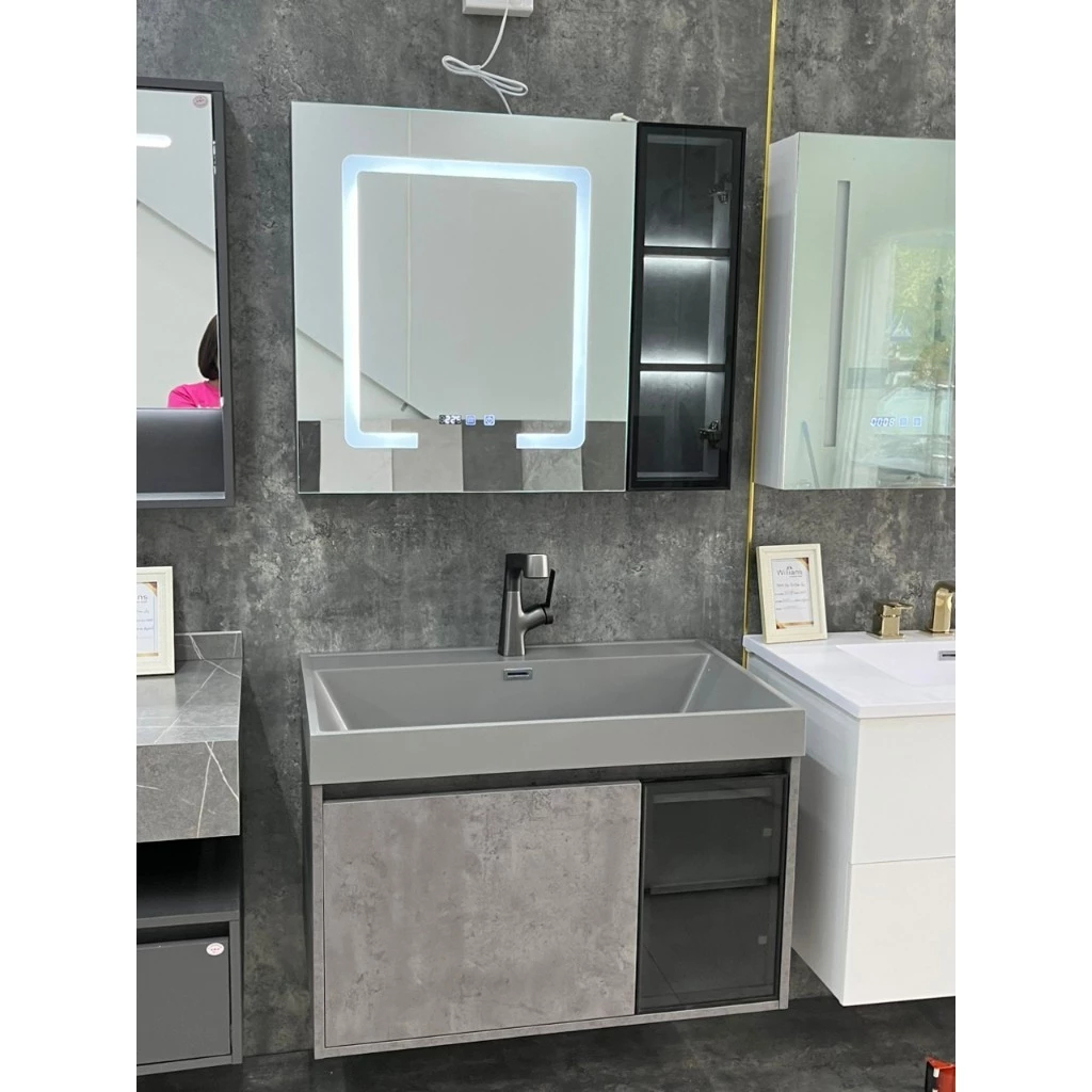 Tủ chậu Gương Lavabo 80cm