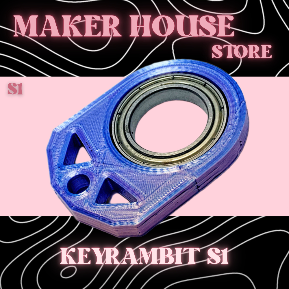 KEYRAMBIT - MÓC KHÓA XOAY - KARAMBIT - SS1 TITAN VẢY RỒNG - PRO VERSION - VÒNG BI THÉP NHẬT