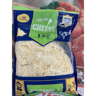 Phô mai mozzarella bào sợi gói 1kg