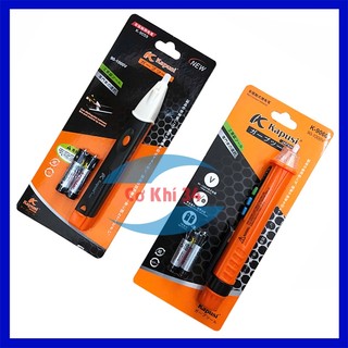 Bút thử điện âm tường không cần tiếp xúc KAPUSI JAPAN - Có màn hình hiển thị mức pin - Đầu dò led báo điện áp