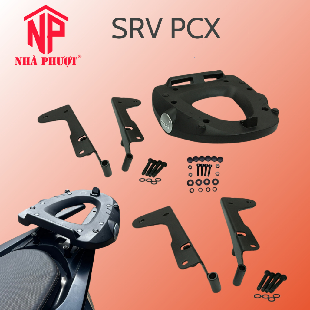 Giá đỡ GIVI xe PCX 125/150/160 chính hãng baga GIVI SRV PCX