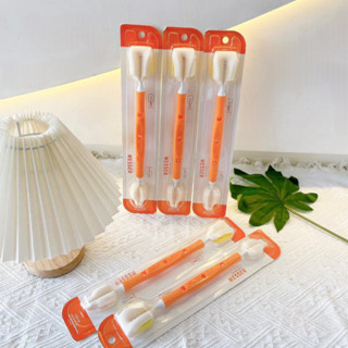 Cọ Rửa Bình Sữa Wesser Rửa Núm Ty Đa Năng 2 Đầu Mút Hiệu Quả Hơn Với Bình Sữa Cổ Hẹp