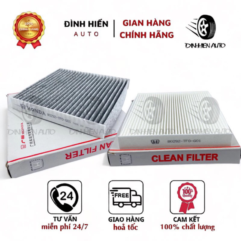 Lọc điều hoà City, CRV (2016-2024), Civic (2016-24), HRV, BRV, Jazz, Odyseey, Brio, Acura C/R/MDX