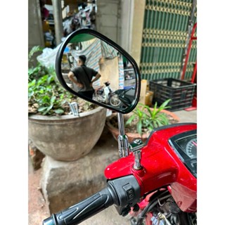 Gương SPARK đóng vỉ  chân kính xoay 360 độ Chân inox 304 chuẩn đét siêu đa năng