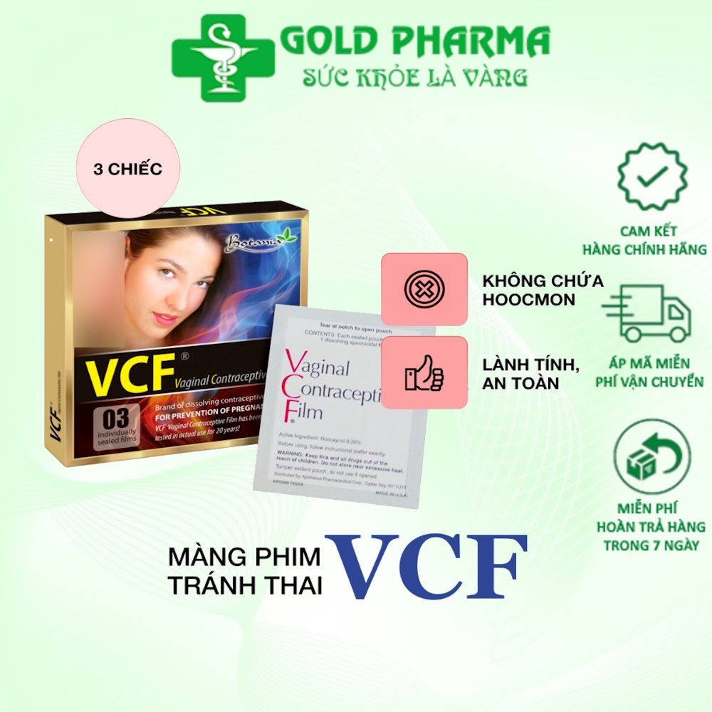 Màng film tránh thai VCF - USA